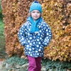 Kép 2/6 - KITE bélelt kapucnis unisex téli gyerek kabát  csillagmintával 12-18 hó