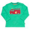 Kép 1/3 - Tűzoltó autós vidám biopamut kisfiú póló