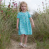 Kép 4/4 - KITE bájos, virágmintás nyári kislány ruha 2-3 éves