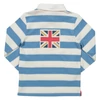 Kép 2/3 - NaturAnyu Babaruha-Gyerekruha Union Jack galléros fiú póló