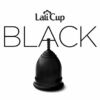 Kép 2/2 - LaliCup menstuációs kehely - fekete S méret
