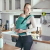 Kép 5/5 - Liliputi® Csatos Babahordozó Jade zöld