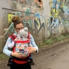 Kép 2/4 - liliputi csatos hordozo kepregenyes comics red