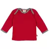 Kép 1/2 - Finom puha, piros hosszú ujjú baba póló