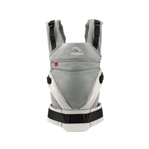 Manduca® XT limitált biopamut csatos babahordozó - grey orange