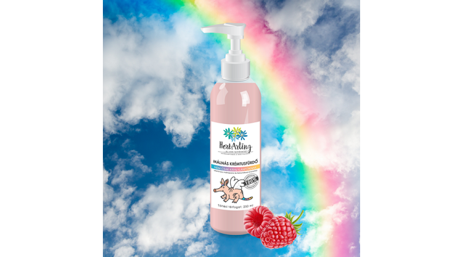 HerbArting málnás krémtusfürdő 250ml HerbArting málnás krémtusfürdő 250ml